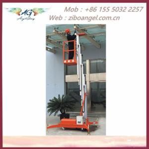 Hydraulic Aerial Working Diesel Engine Towable Telescopic Boom Lift Platform Aluminum Alloy Lift Platform