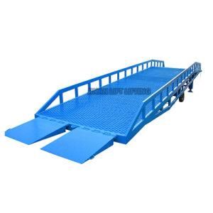 Mobile Truck Loading Dock Ramp Hydraulic Forklift Container Ramp