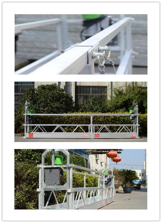 Zlp500, Zlp630, Zlp800, Zlp1000 Aluminum Gondola/Cradle/Suspended Platform