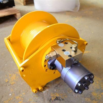 Mooring Cable Pulling Rope Lift Wind Steel Wire Hydraulic Hydro System Single Drum Winch