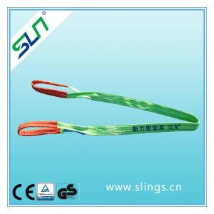 2018 En1492 2t Polyester Web Sling with Double Eyes