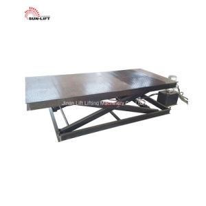 Warehouse Static Electric Scissor Goods Lift Scissor Cargo Lift Elevator with Ce