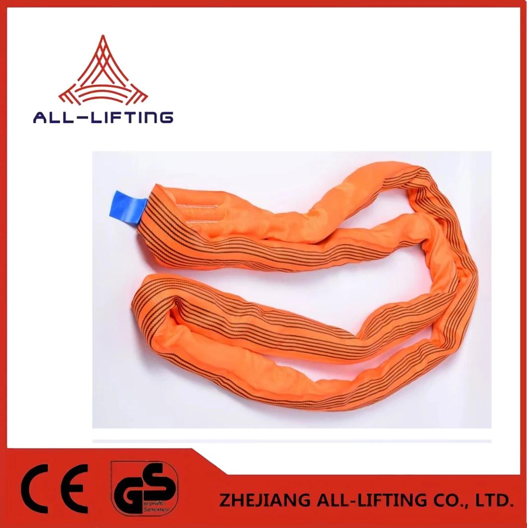 Soft Webbing Lifting Round Sling 25t 50 Ton 100t 180t