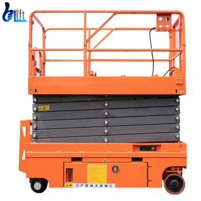 Factory Sale Rental Electric Self Propelled Scissor Lift for Construction
