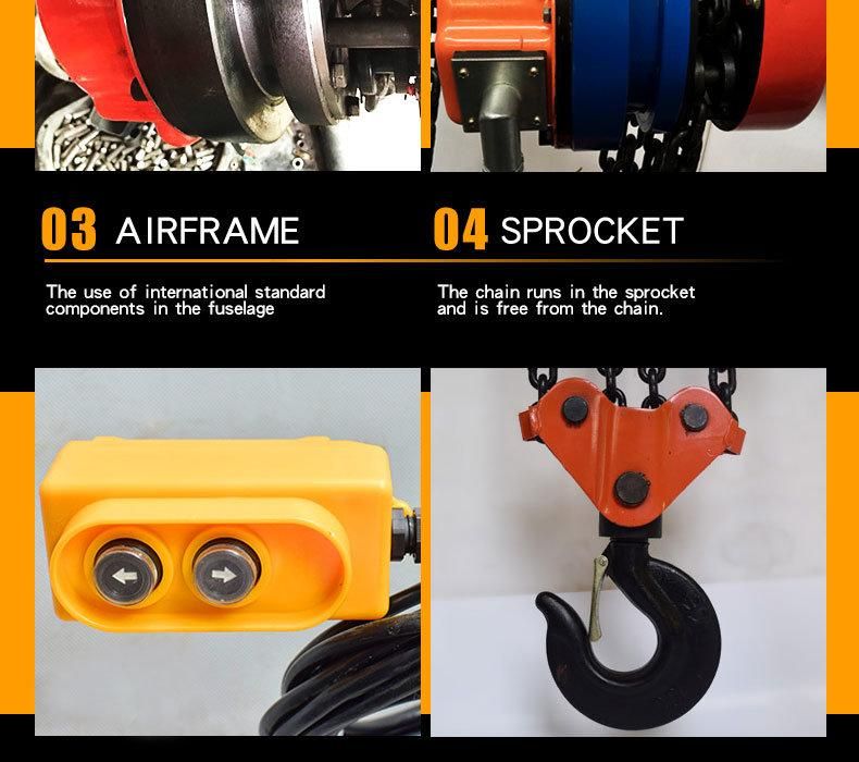 Low Price Large Capacity Dhp Electric Chain Hoist