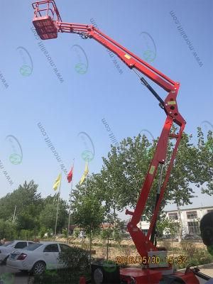10m/12m/14m/16m Trailer Mounted Boom Lift for Sale