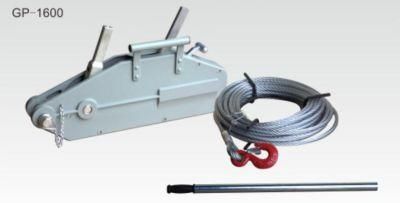 Capacity 1600kg Hand Lifting Tool Wire Rope Pulling Hoist