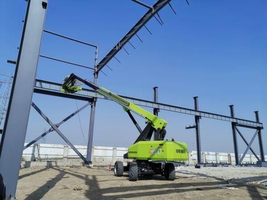 Zoomlion 14m Electric Aerial Working Platform Za14je Articulating Boom Lift