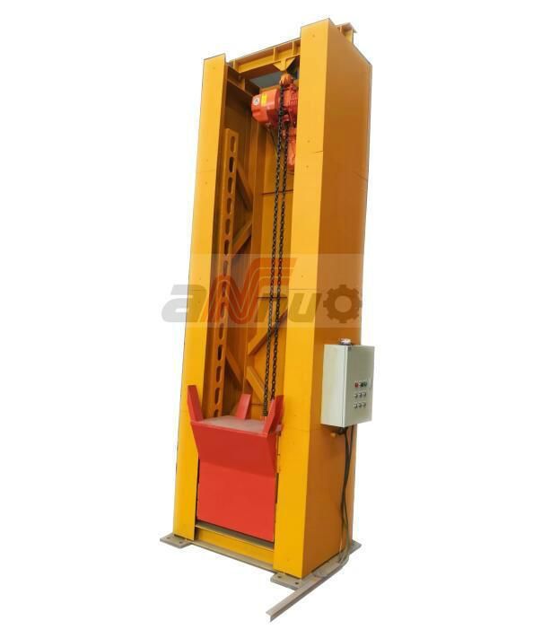 Black and White Work Piece Lifting Station for Galvanizing Planting