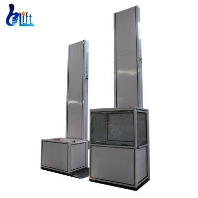 4.5m Home Elderly Handicap Use Passenger Elevator Wheelchair Stair Lift