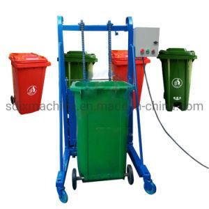 Industrial Powered Trash Can Lift Trash Can Dumper Automatic Waste Trash Dumper