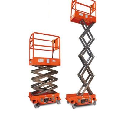Electric Platform Cargo Scissor Alignment Lift Trailer with Tyres