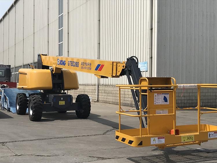 26m Boom Lift Telescopic Aerial Work Platform Hot Sale