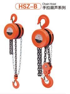 High Quality Manual Chain Hoist Round Type Chain Pulley Block