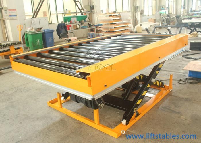 Hand Control Lift 2kw Power Scissor Lift Table 4000 Lb. Cap.