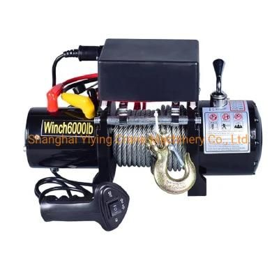 DC 12V 2000lbs Electric Boat Winch for Pulling Boats Winch with General Parts