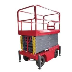10m 500kg Capacity Hydraulic Platform Electric Mobile Scissor Lift