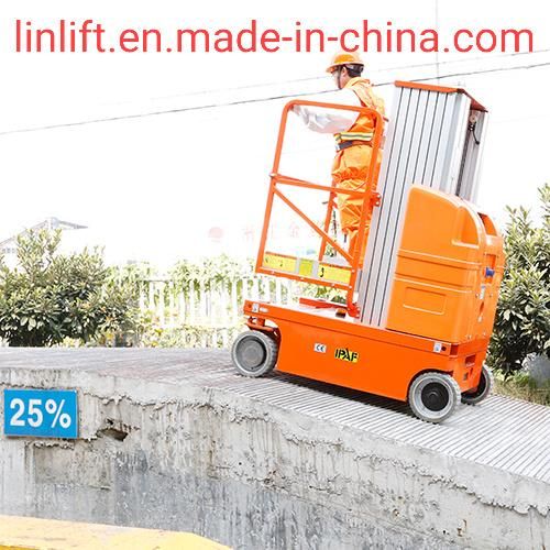 7.5m Self-Propelled Vertical Lift Can Be Customized Hot Sale CE Electric Aerial Work Platform