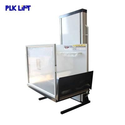 Vertical Aluminum Wheelchair Lift for Disabled People and Elder People
