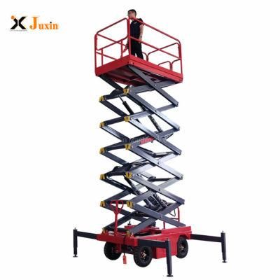 4m-18m Hydraulic Man Lift Electric Mobile Aerial Platform Scissor Lift