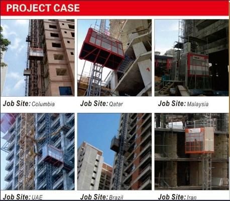 Construction Hoist with Siemens Inverter