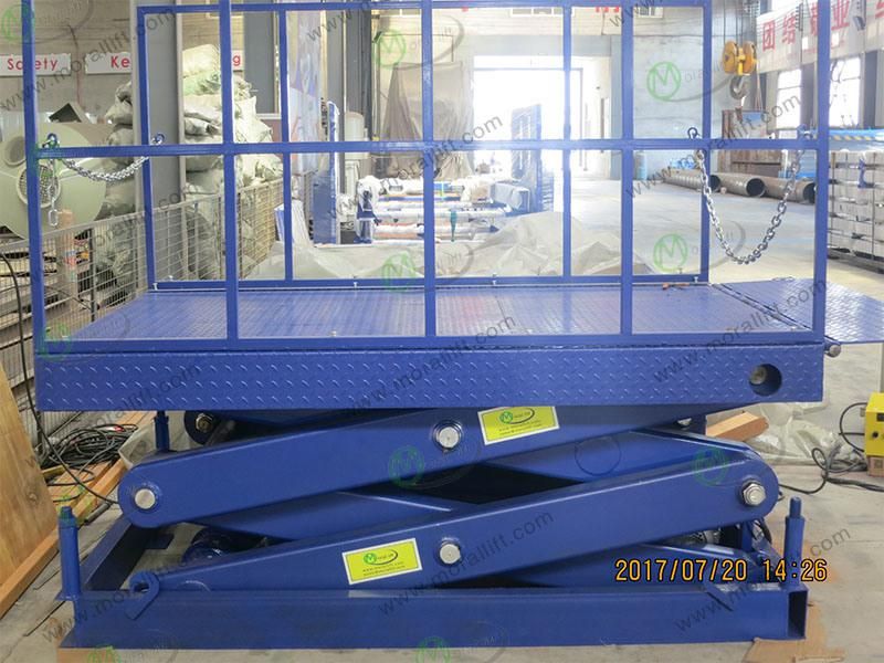 Hydraulic Portable Scissor Mini Lift for Cargo