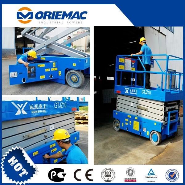 8m Self-Propelled Scissor Aerial Work Platform-Electrical Gtjz08