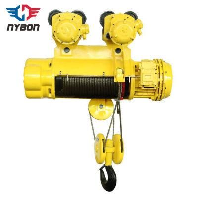 0.5-20 Ton CD1 Type Single Speed Wire Rope Electric Hoist for Crane