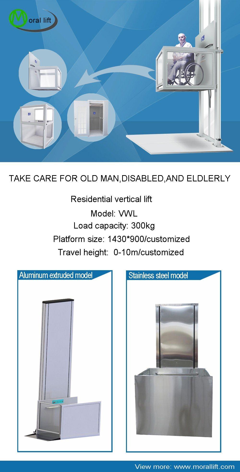 Public Use Wheelchair Elevator for Disabled