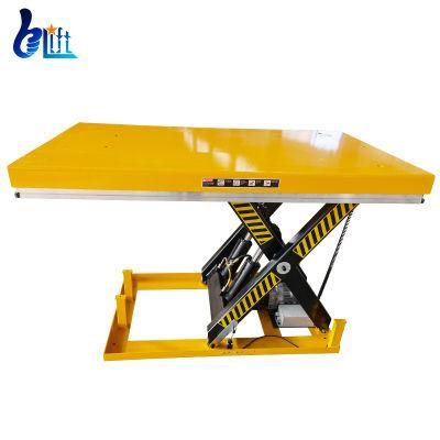 1 Ton Hydraulic Material Hoist Scissor Lift Electric