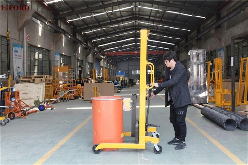 China Supplier 400kg Drum Handling Equipment/Manual Drum Stacker Dt400A