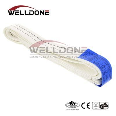 1 Ton White One Way Sling Webbing Sling