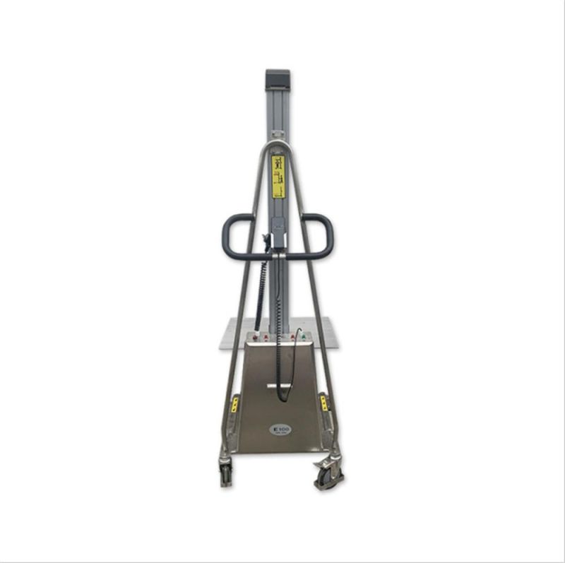 SUS304 Material Handling Fork Type Electric Stacker E100