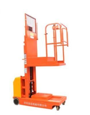 2.7m-4.5m Hydraulic Warehouse Electric Self-Propelled Order Picker for Sale