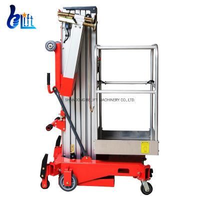 CE 5m-12m Outdoor Man Lift Hydraulic Lift Work Platform