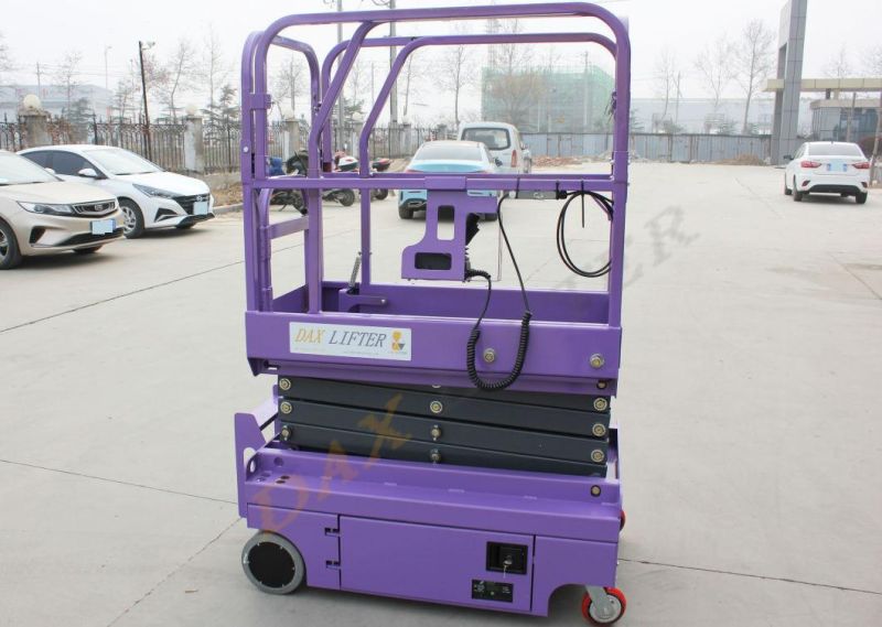 European Standard Zero Emissions Stable Mini Automotive Scissor Lift Manufacturers