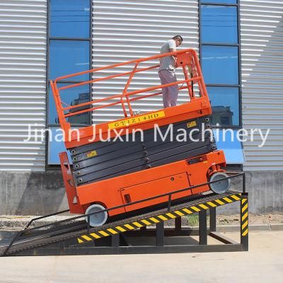 Aerial Work Platform Self Propelled Electric Heated Scissors Lift