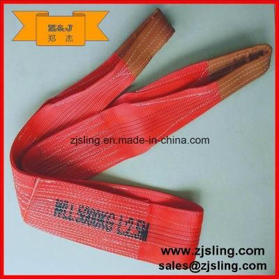 En1492-1 5t Customized Polyester Flat Ebbing Sling 6m X 5t