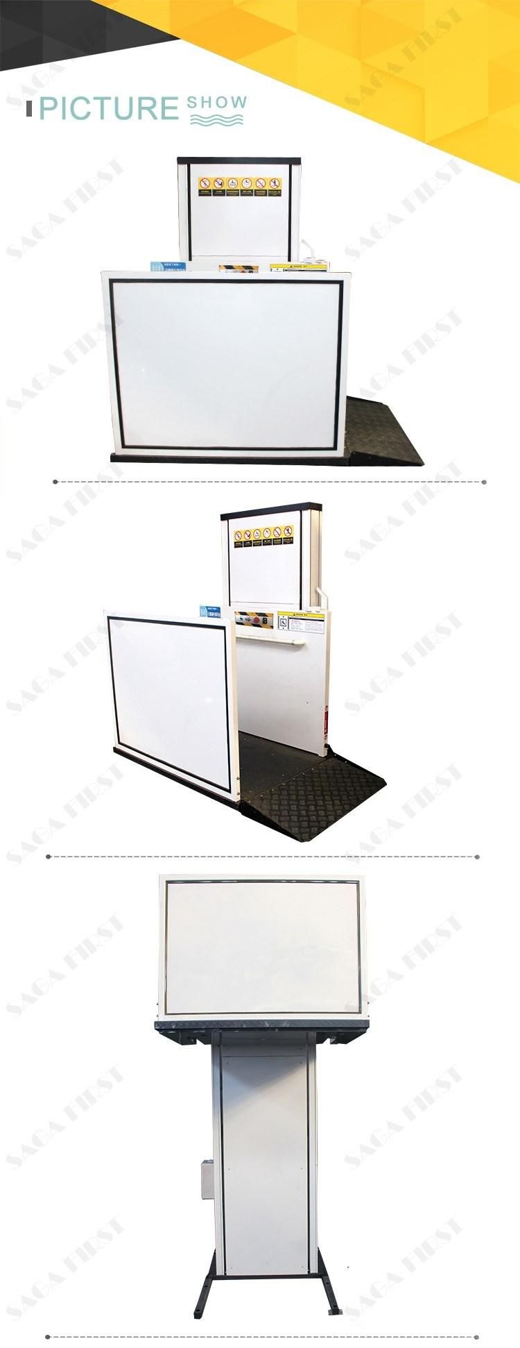 250kg Hydraulic Vertical Lift Platform Domestic Wheelchair Lift