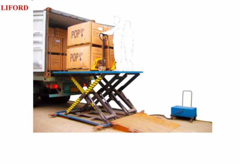 Electric Stationary Lift Tables for Warehouse Trucks