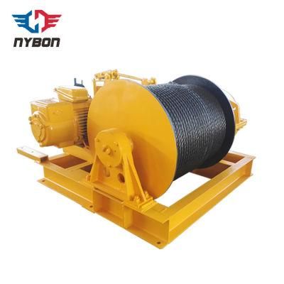 Shipyard Safety Pulling Electric Boat Trailer 10ton Winch for Slipway