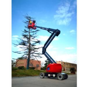 16m Hydraulic Aerial Work Platform Articulated Boom for 2 Person Lift