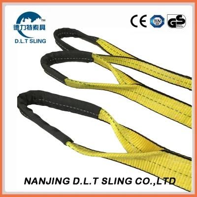 3100lbs Yellow Polyester Single Ply E&E Web Slings