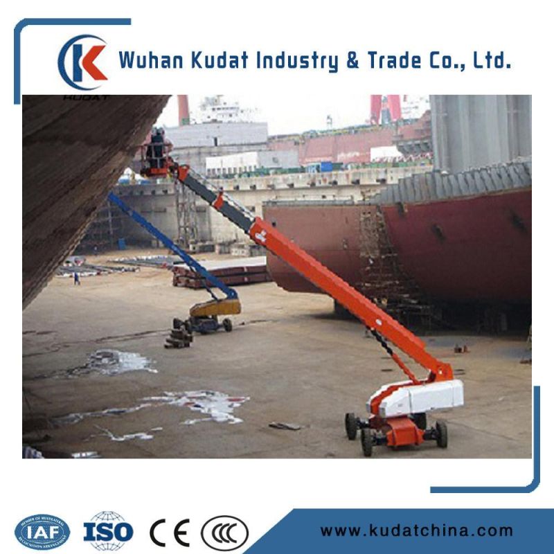 Gtbz32 Self-Propelled Hydraulic Telescopic Boom Lift with Yama Engine