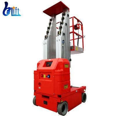 Self Propelled Hydraulic Lifter Price Dual Mast Aluminum Trailer Lift CE Certificated