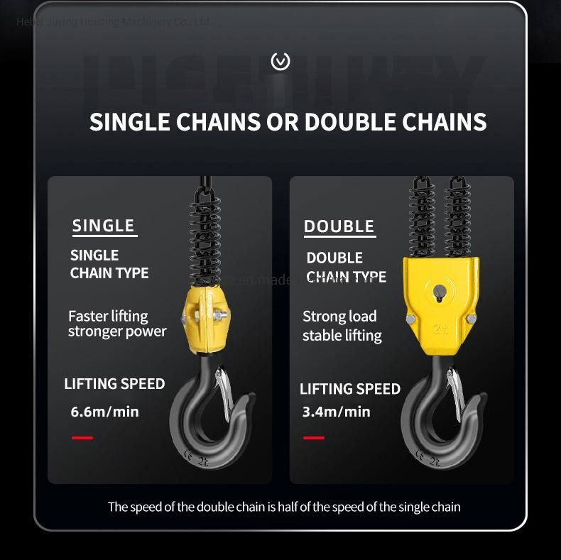 Hhbb Electric Chain Hoist with Electric Trolley