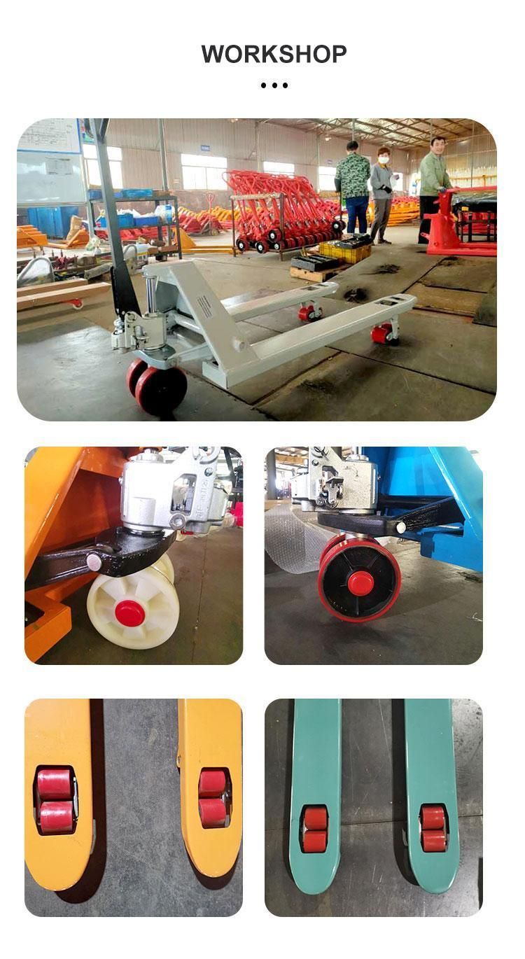 Toyo 2 Ton 2000kg Economic Design Pallet Truck Hand Pallet Truck