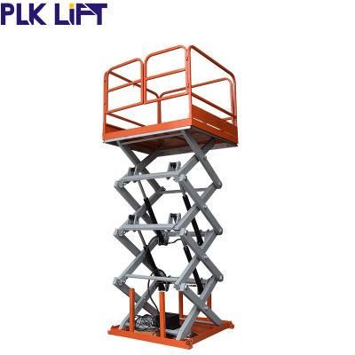 Table Platform Four Scissor Lift Table Aerial Work Platform