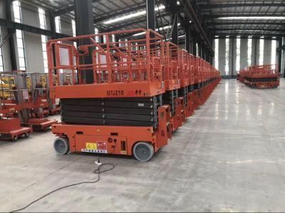 0.5t Half-Electric Scissor Lift Platform with Lift Height 6m