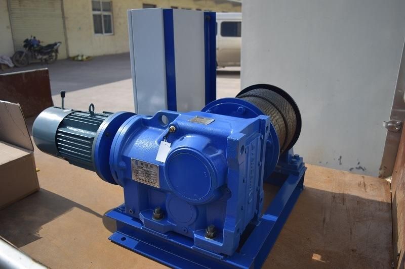 Portable Mini Size Turbine Reducer Electric Winch 5ton